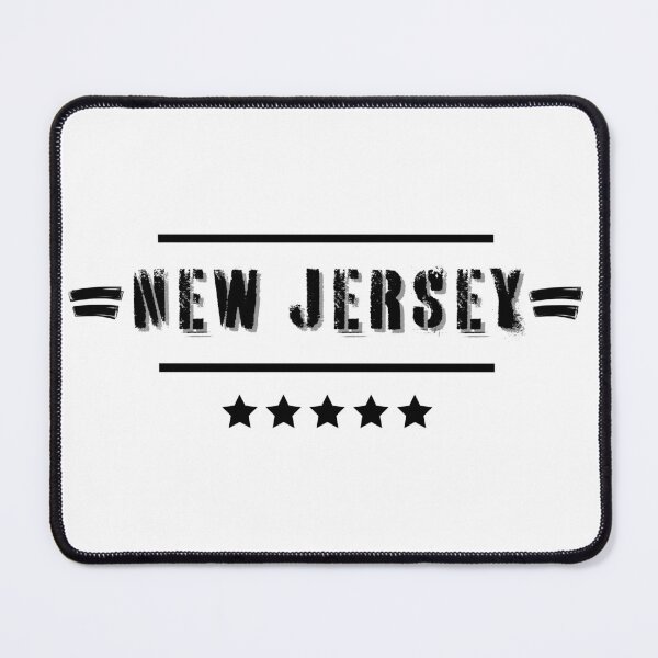Item preview, Classic NEW JERSEY Stylish Black Letter Edition designed and sold by IssaraStudio.