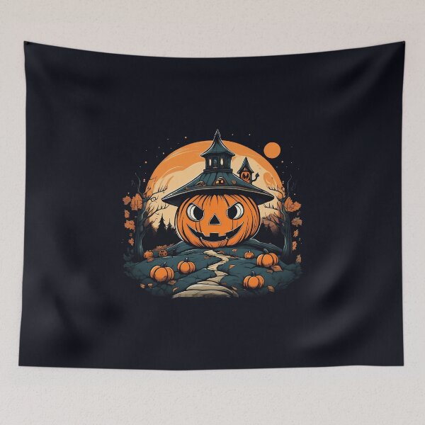 Item preview, Halloween Pumpkin House designed and sold by Bratak.