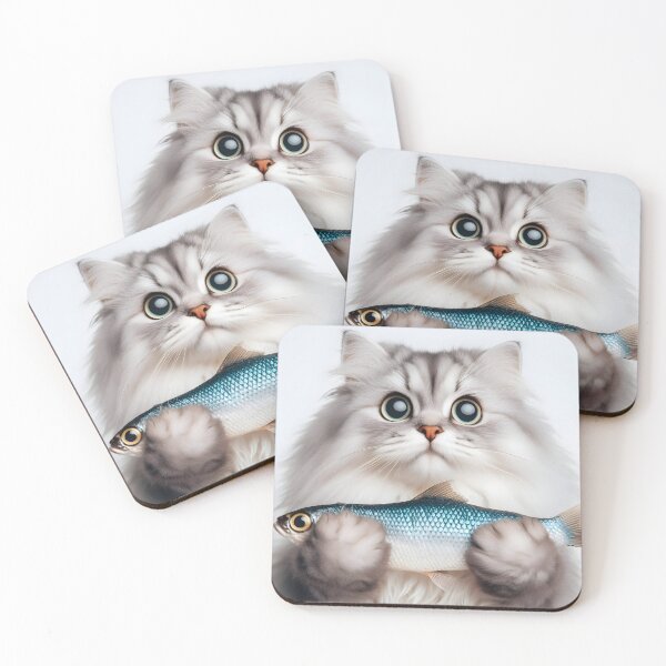 Item preview, Cat and fish.#25 designed and sold by ponggun.