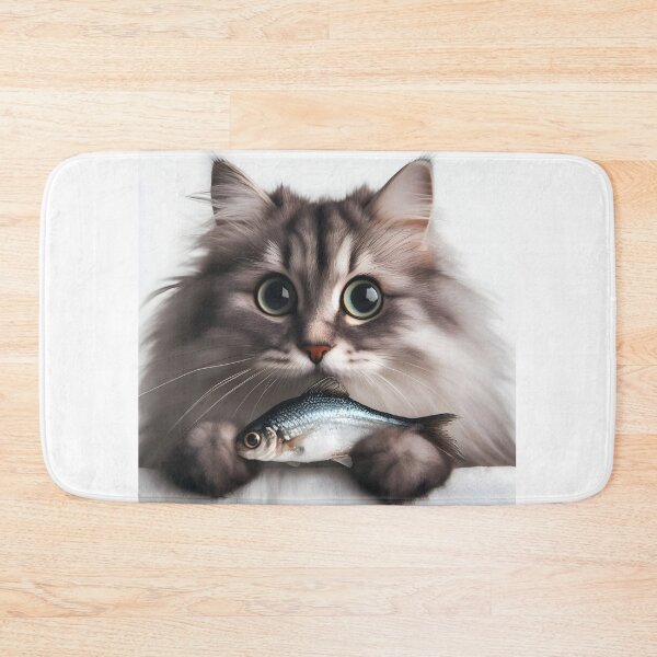 Item preview, Cat and fish.#24 designed and sold by ponggun.