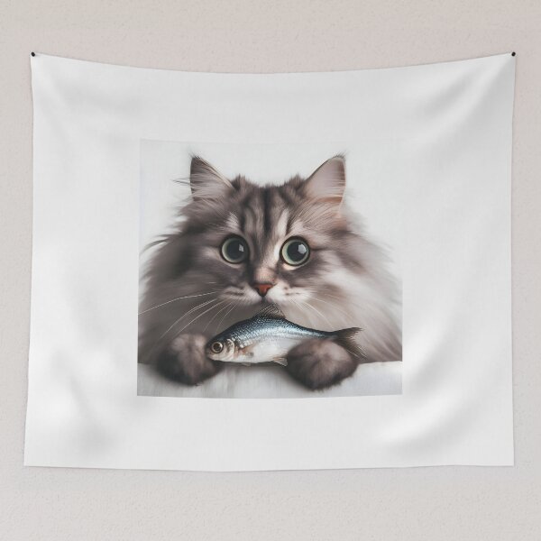 Item preview, Cat and fish.#24 designed and sold by ponggun.