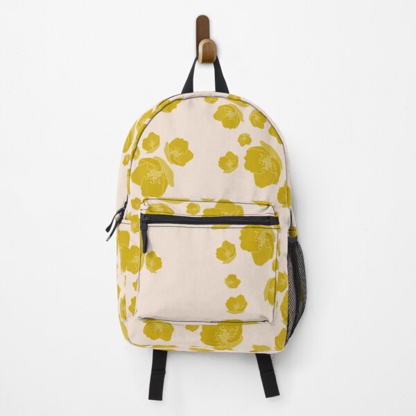 Item preview, Buttercups Free Flowing Floral Pattern Yellow and pastel Pink designed and sold by BrankaPD.