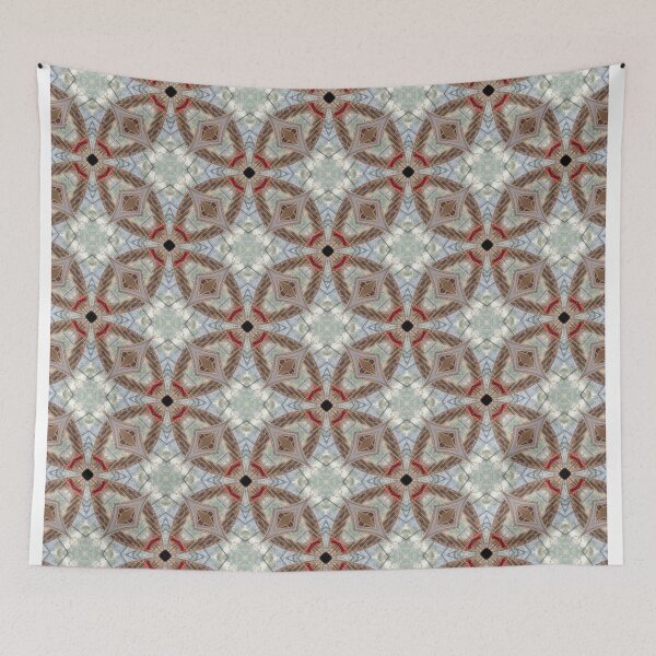 Item preview, green brown and black tiles designed and sold by ritusdesigns.