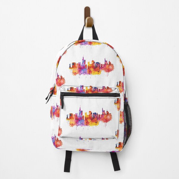 Item preview, Frankfurt Skyline in Bold Colors designed and sold by caracatita75.