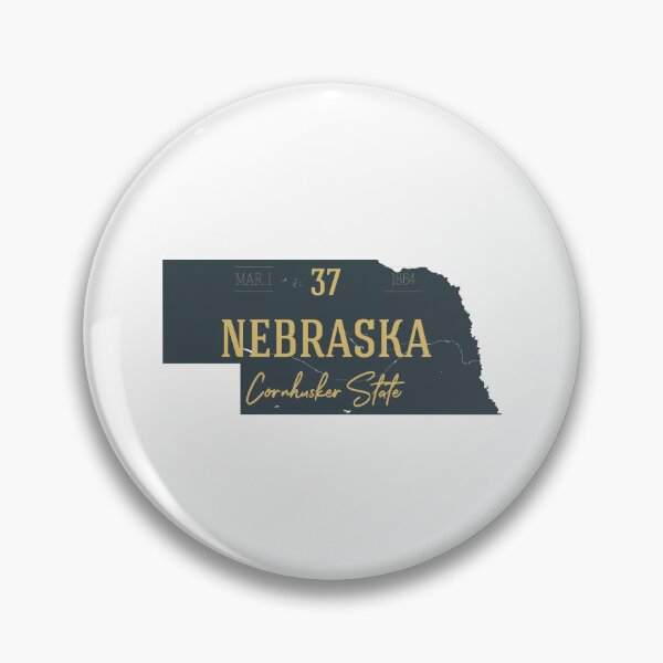 Item preview, American state map. Nebraska. Cornhusker State designed and sold by dk-design85.