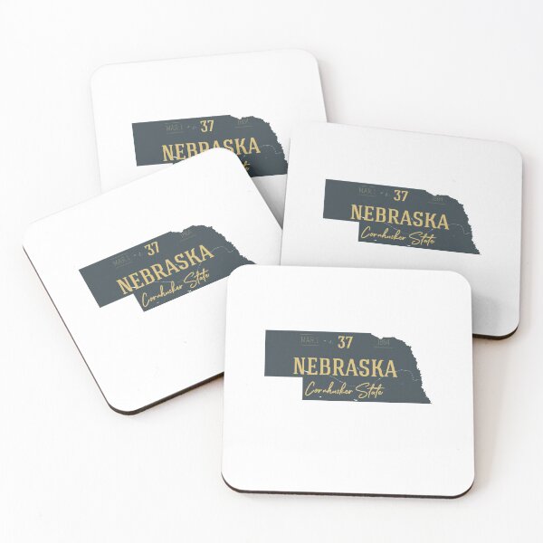 Item preview, American state map. Nebraska. Cornhusker State designed and sold by dk-design85.