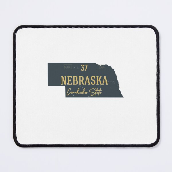 Item preview, American state map. Nebraska. Cornhusker State designed and sold by dk-design85.