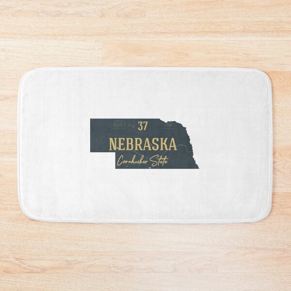 Item preview, American state map. Nebraska. Cornhusker State designed and sold by dk-design85.