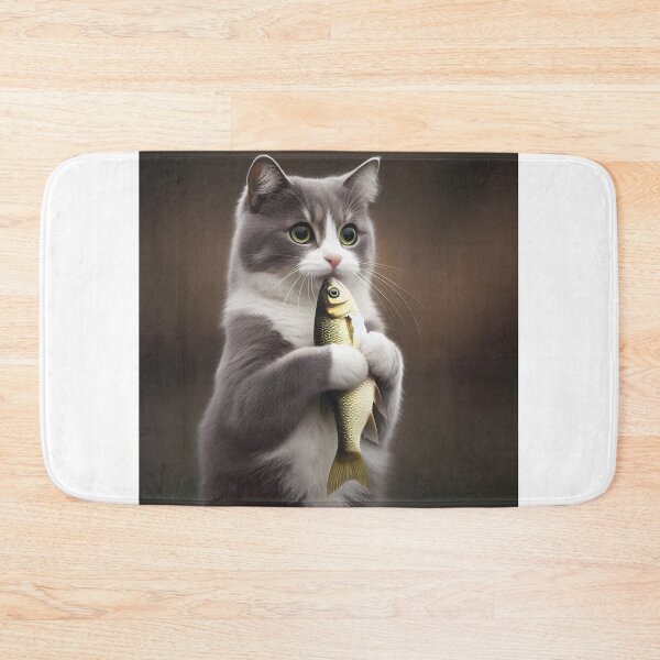 Item preview, Cat and fish.#27 designed and sold by ponggun.