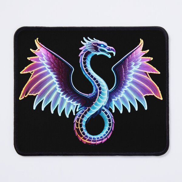 Item preview, Neon Winged Serpent designed and sold by Tau Tia L Douglass.