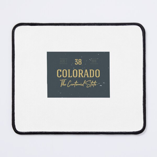 Item preview, American state map. Colorado. The Centennial State designed and sold by dk-design85.