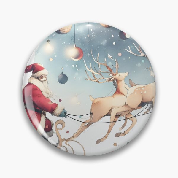 Artikelvorschau, Santa on the sledge entworfen und verkauft von tipitoes.