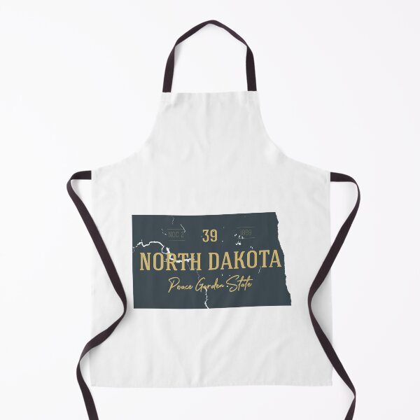 Item preview, American state map. North Dakota. Peace Garden State designed and sold by dk-design85.