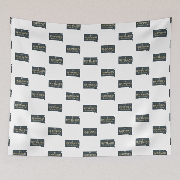 Item preview, Mapa del estado americano. Dakota del Sur. Estado del Monte Rushmore designed and sold by dk-design85.