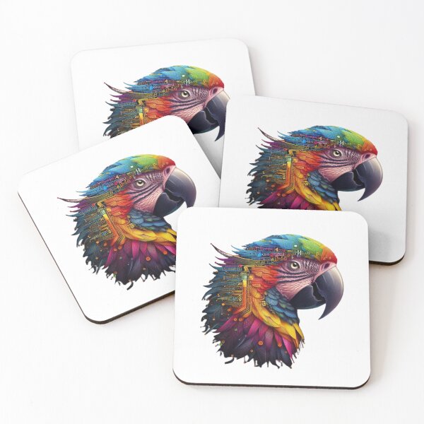Item preview,  Where Parrots and Programming Meet  designed and sold by Sosa-art.