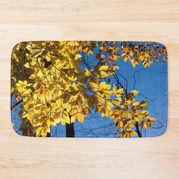 Item preview, Draped in Gold - Forest Bathing on a Glorious Autumn Day designed and sold by Georgia Mizuleva.
