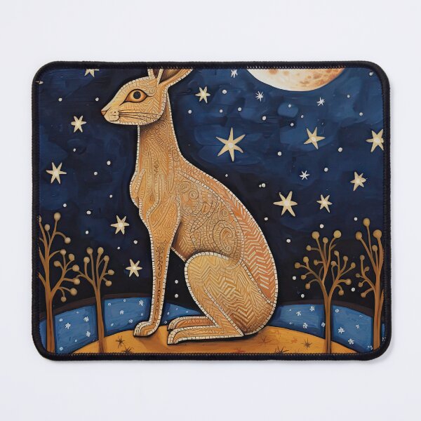 Item preview, Moonlit Reverie: The Hare's Serenity designed and sold by thewandswant.