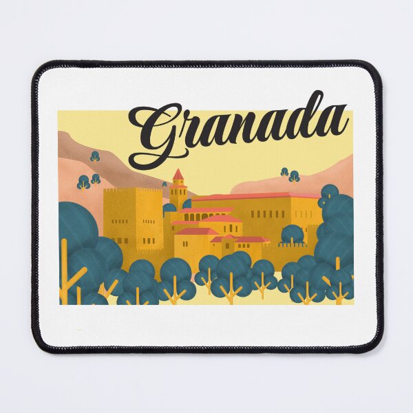 Item preview, Granada city postcard designed and sold by IreneCanovi.