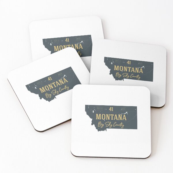 Item preview, American state map. Montana. Big Sky Country designed and sold by dk-design85.