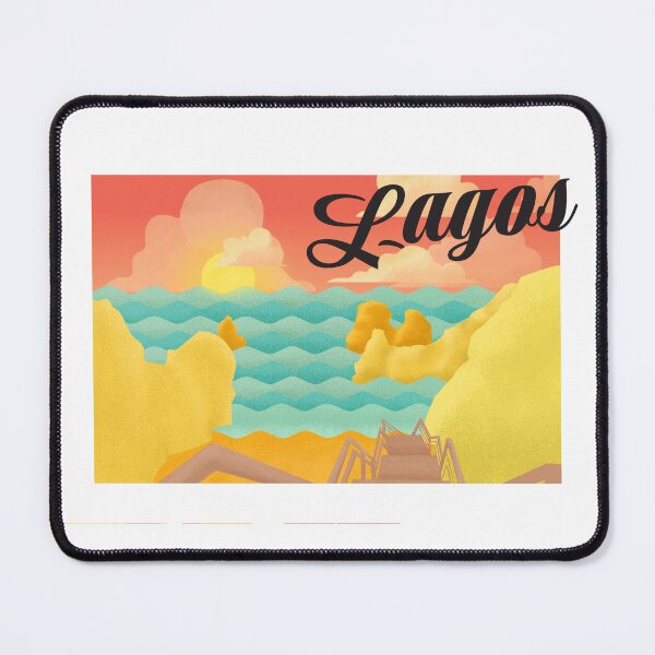 Item preview, Lagos city postcard  designed and sold by IreneCanovi.