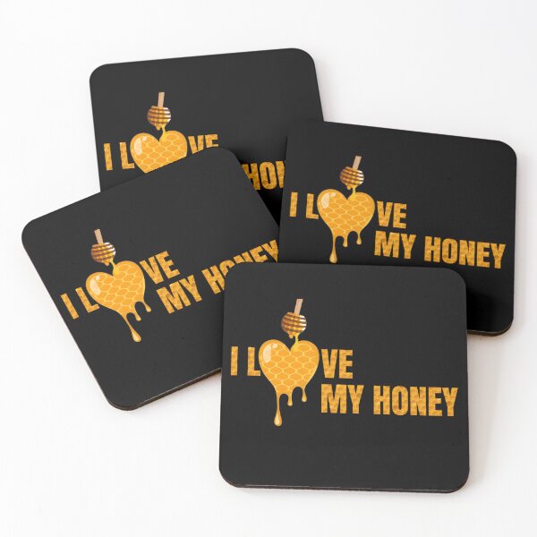 Item preview, I LOVE MY HONEY. designed and sold by ratchawoot.