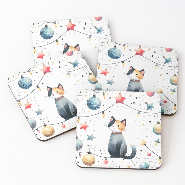 Item preview, Christmas Cat  designed and sold by tipitoes.