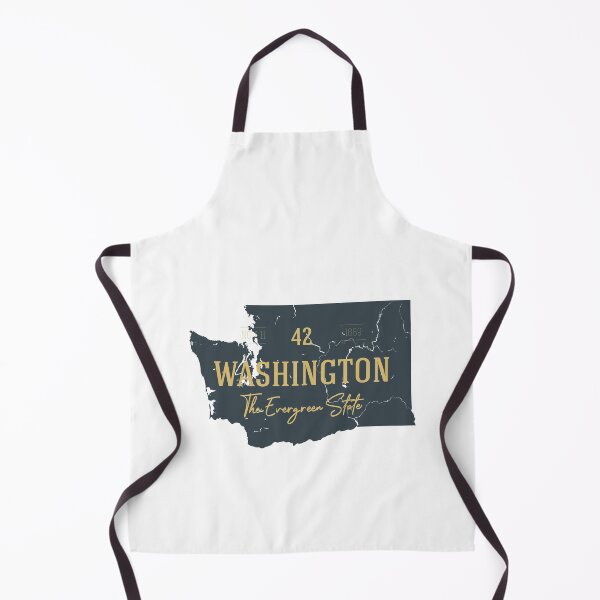 Item preview, American state map. Washington. The Evergreen State designed and sold by dk-design85.