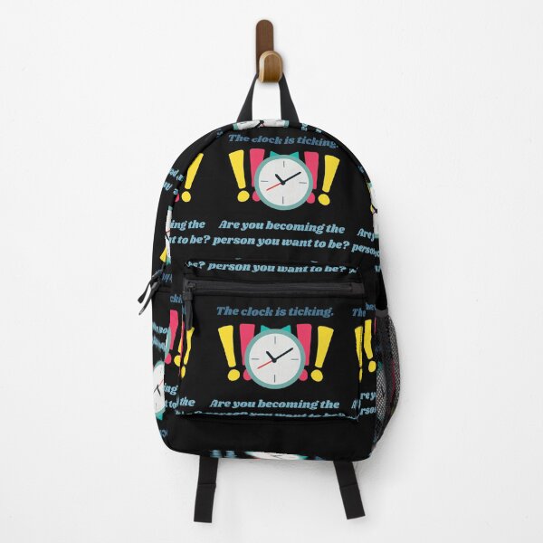 Item preview, THE CLOCK IS TICKING. ARE YOU BECOMING THE PERSON YOU WANT TO BE? designed and sold by QBEKART.
