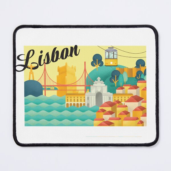 Item preview, Lisbon city postcard designed and sold by IreneCanovi.