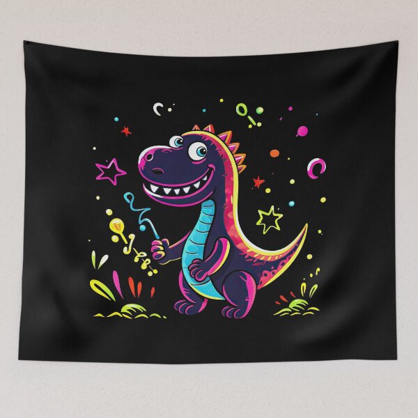 Item preview, Starlit Purple Dino designed and sold by DenseColor.