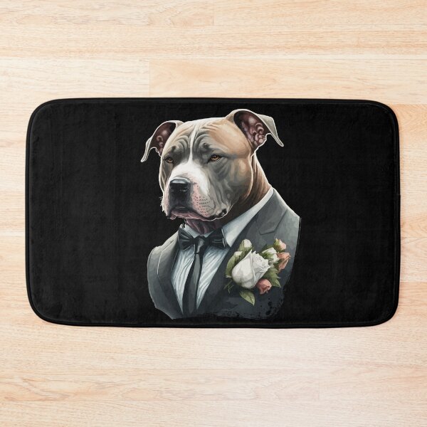 Item preview, Pitbull in Suit designed and sold by PrettyPittie Shop.