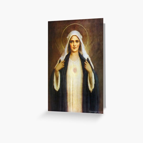 Item preview, Immaculate Heart of Mary by Charles Bosseron Chambers designed and sold by Beltschazar.