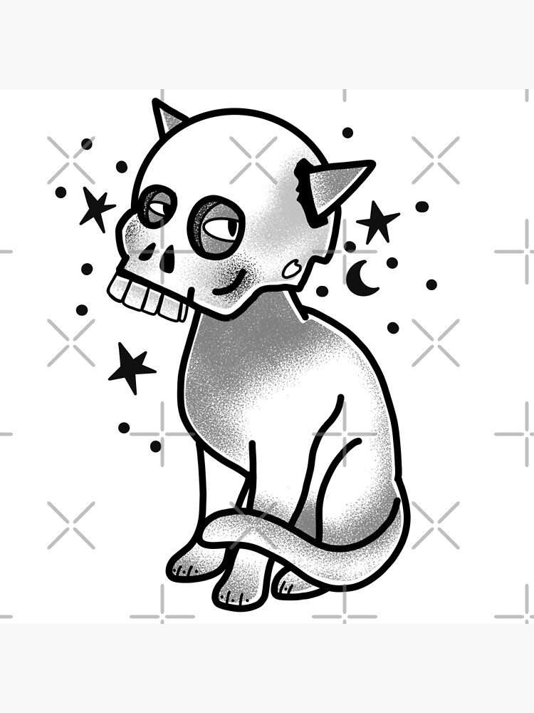 Cat ghost by @kelpiebat 👻🦇👻 To... - Tollcross Tattoo Club | Facebook