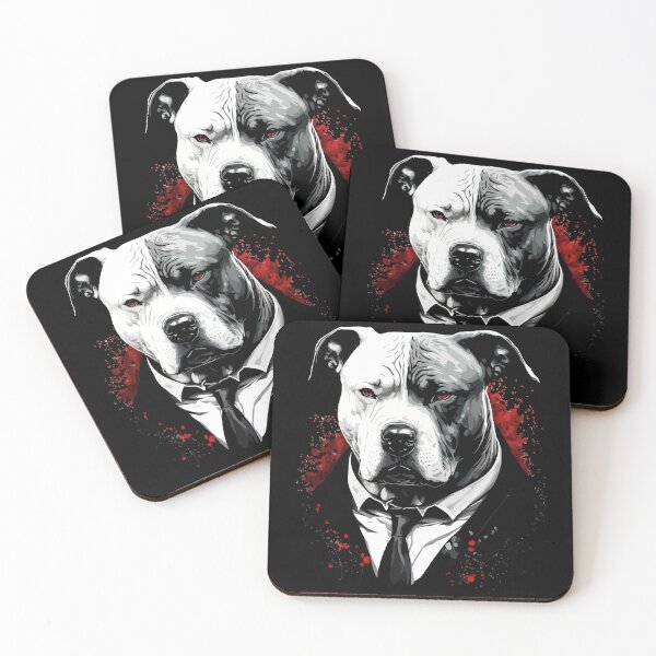 Item preview, Pitbull Mobster designed and sold by PrettyPittie Shop.