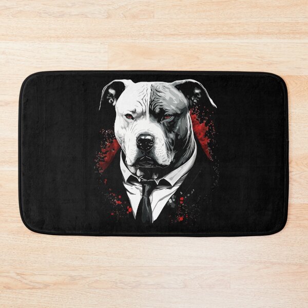 Item preview, Pitbull Mobster designed and sold by PrettyPittie Shop.