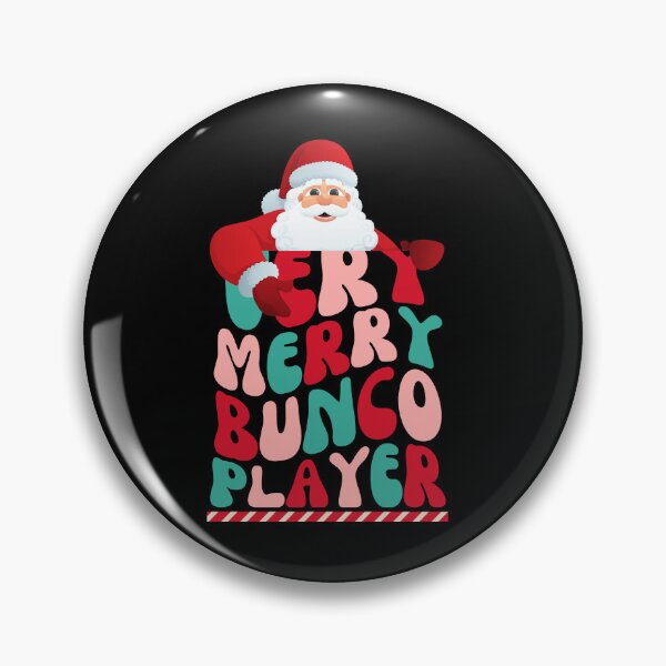 Item preview, Very Merry Bunco Player Christmas Vintage Funny Santa designed and sold by SunfullyYours.