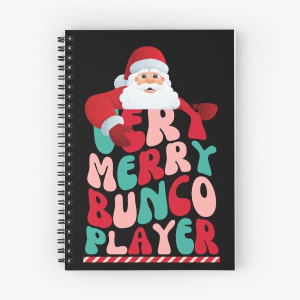 Item preview, Very Merry Bunco Player Christmas Vintage Funny Santa designed and sold by SunfullyYours.