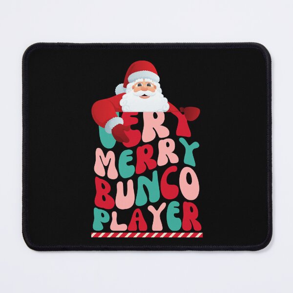 Item preview, Very Merry Bunco Player Christmas Vintage Funny Santa designed and sold by SunfullyYours.