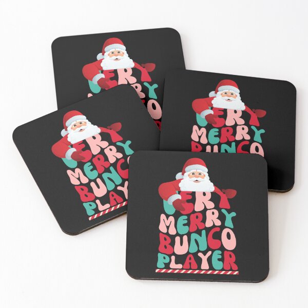 Item preview, Very Merry Bunco Player Christmas Vintage Funny Santa designed and sold by SunfullyYours.