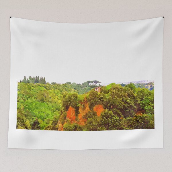 Item preview, Landscape Of Wooded Tufa Hills designed and sold by Giuseppe Cocco.