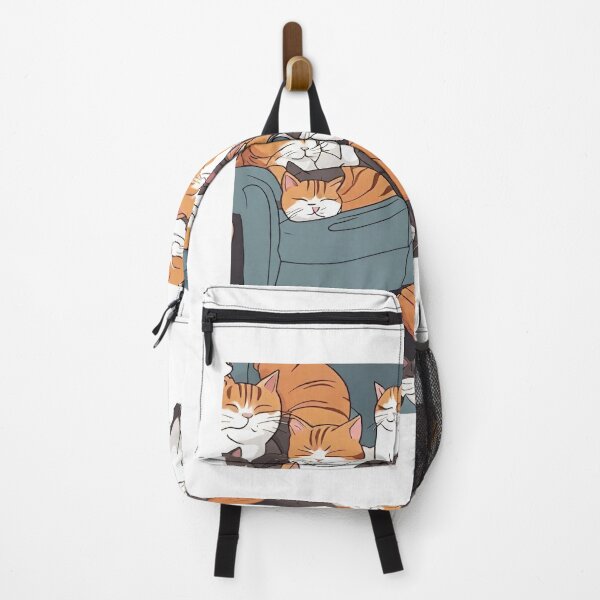 Item preview, cats sleeping on the bed designed and sold by pig2u.