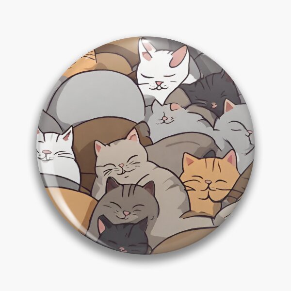 Item preview, cats sleeping  designed and sold by pig2u.