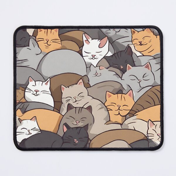 Item preview, cats sleeping  designed and sold by pig2u.
