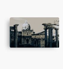 The Imperial Fora, Rome Canvas Print