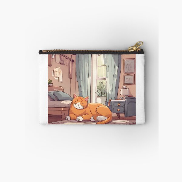 Item preview, cat sleeping  designed and sold by pig2u.