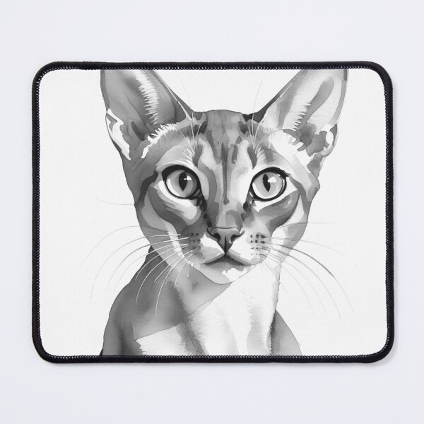 Item preview, Abyssinian - Watercolour Cat Print designed and sold by PixelFixArt.