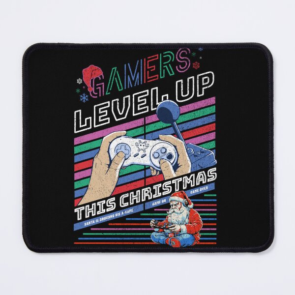 Item preview, Gamers level up this Christmas designed and sold by Retro-Rebellion.