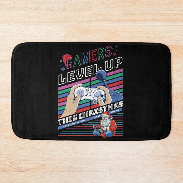 Item preview, Gamers level up this Christmas designed and sold by Retro-Rebellion.