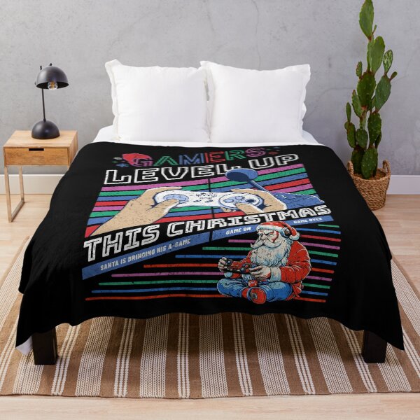 Item preview, Gamers level up this Christmas designed and sold by Retro-Rebellion.