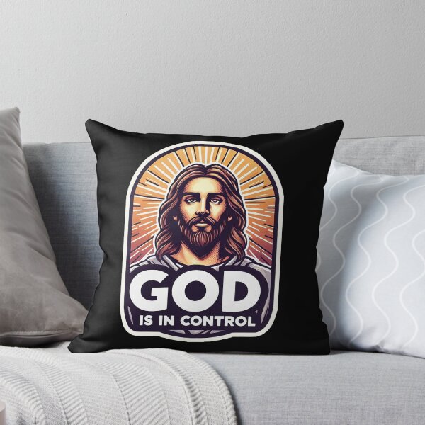 Item preview, God Is In Control designed and sold by plushism.
